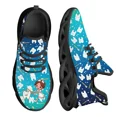 thumbnail image 1 of Zapatos casuales para mujer, zapatillas ligeras de malla con diseño de dientes y enfermera, tenis para mujer, 1 of 6