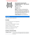 thumbnail image 2 of Shock Absorber Conversion Kit - Compatible with 2002 - 2006 Chevy Avalanche 1500 2003 2004 2005, 2 of 2