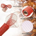 thumbnail image 4 of 5.9 Inch x 30 Feet Decor Mesh Ribbon with Metallic Foil, Deco Mesh Wreath Supplies Ribbon Mesh Roll for Spring Wreaths, Swags, Craft, Party Decoration, 4 of 9