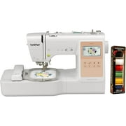 Brother LB5500 Combo Sewing and Embroidery Machine, SAEP706 Pacesetter Fine Embroidery Thread 6-Pack Included