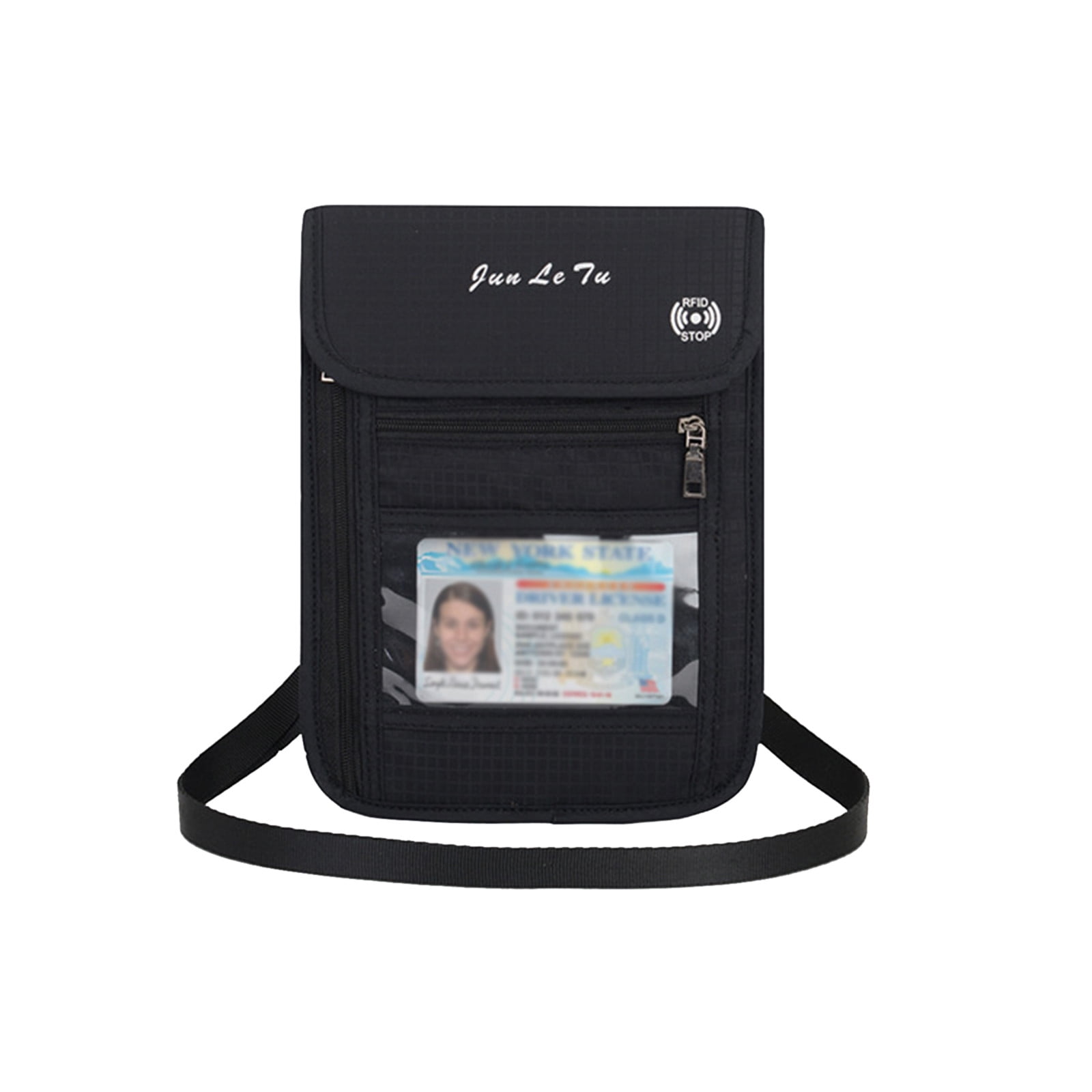 Miirene Multifunctional Halter Passport Bag Crossbody Shoulder Storage