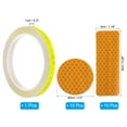 thumbnail image 2 of Uxcell Reflective Tape, High Viscosity Adhesive Tape Outdoor Waterproof Warning Reflective Strip, 1 Set, Yellow, 2 of 6