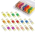 thumbnail image 1 of Fusible ANL mini de 18 piezas, paquete de fusibles ANL chapados (20 A, 30 A, 40 A, 50 A, 60 A, 80 A, 100 A, 125 A, 150 A) para uso marítimo automotriz, 1 of 6