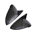 thumbnail image 2 of For Mk7 Mk7.5 Gtd R Rear Mirror Cover Bullhorn Conversion Universal Carbon Grain, 2 of 5