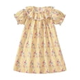 thumbnail image 1 of AJZIOJIRO Robe d'Été pour Filles Tout-Petits Robe de Dessin Animé Jupe de Princesse Tutu de Danse 2-7 Ans, 1 of 8
