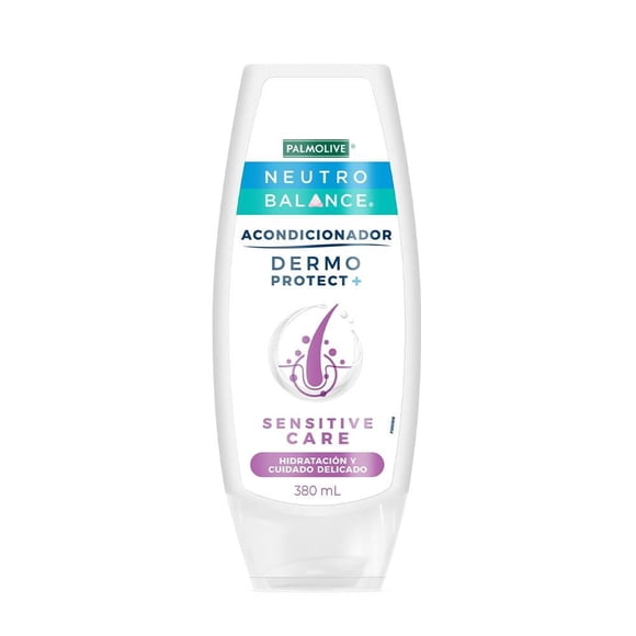 Acondicionador Palmolive Neutro Balance Dermo Protect + Sensitive Care Hidratación y Cuidado Delicado 380 ml