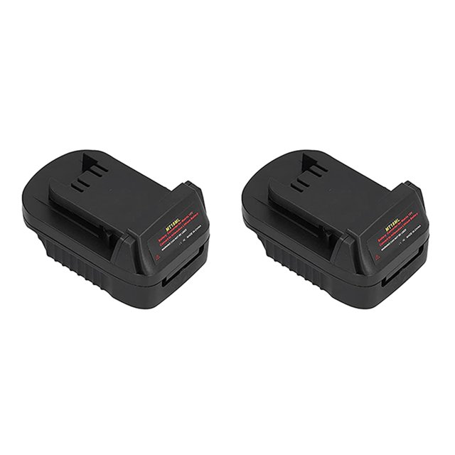 2X Adaptador de BateríA Conector de Fuente de AlimentacióN Base de ConversióN de Carga 18V MT18ML para Herramientas EléCtricas Milwakee
