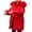 Red, variant on Lovskoo 2024 Womens Winter Coats Quilted Jacket Long Sleeve Overcomes Hooded Cotton Padded Coat Outerwear Red