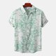 thumbnail image 3 of Camisas hawaianas para hombre, camisetas casuales de verano para playa, con estampado 3D de girasoles, camisetas Y2K, moda para exteriores, camisetas de manga corta de gran tamaño, ropa de calle, 3 of 5
