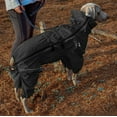thumbnail image 4 of SGSPET outdoor adventure dog raincoat, large waterproof and windproof dog jacket, high-strength and wear-resistant, reflective strip for night safety, 4 of 8