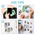 thumbnail image 5 of Trianu 2x3in Picture Frame for Refrigerator for Fujifilm Instax Mini Instant Film - Magnetic Picture Frames for Fridge, Locker, Office, Classroom, Home Decor (10Pcs, White), 5 of 7