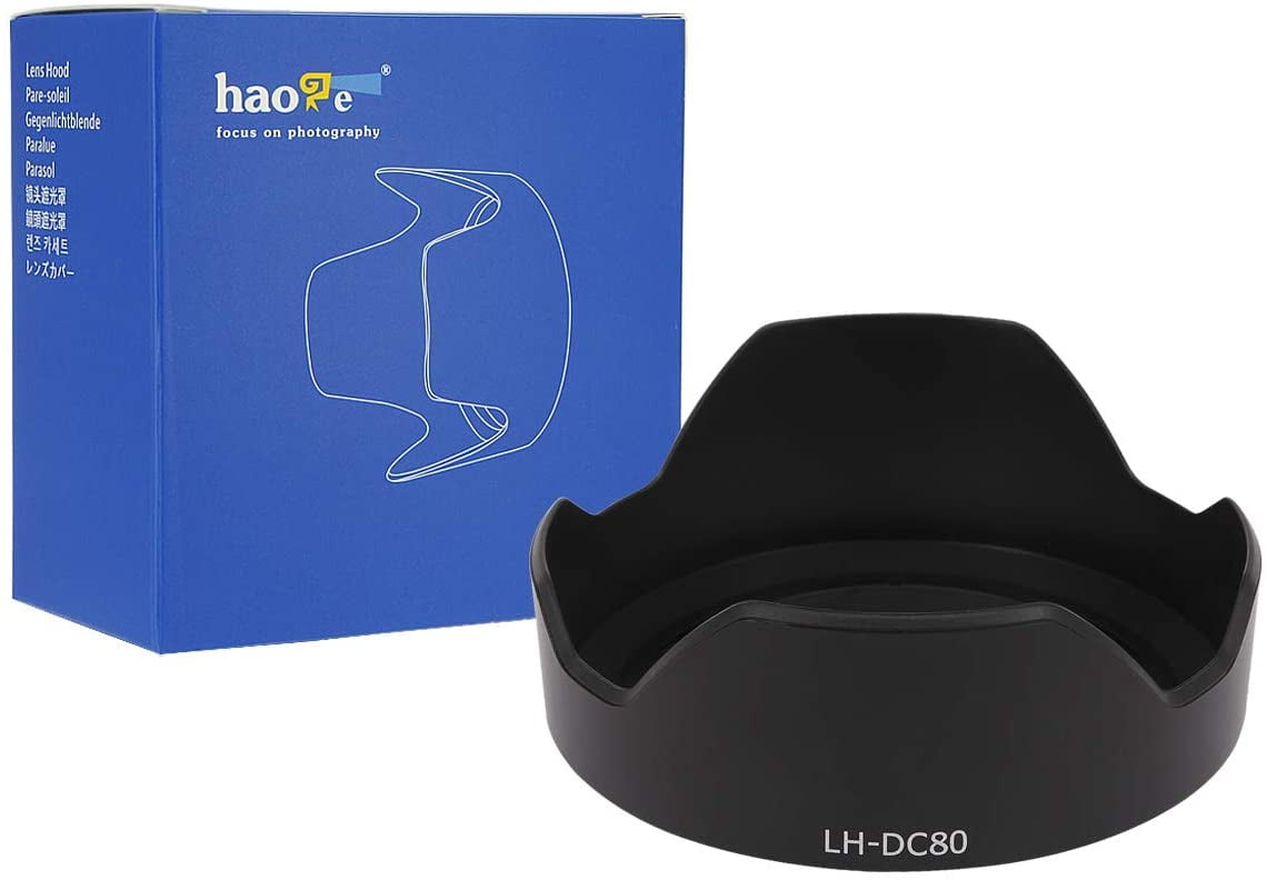 Haoge Bayonet Lens Hood for Canon PowerShot G1 X Mark II Camera Replaces Canon LH-DC80 Haoge Bayonet Lens Hood for Canon PowerShot G1 X Mark II Camera Replaces Canon LH-DC80