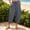 Dark Gray, variant on Casual Pants for Women Washed Wrinkle High Drawstring Multi Pocket Cropped Pants