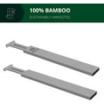 thumbnail image 6 of Royal Craft Wood Adjustable Bamboo Drawer Dividers Organizers - 4-Pack, 17 inches, Gray, 6 of 7