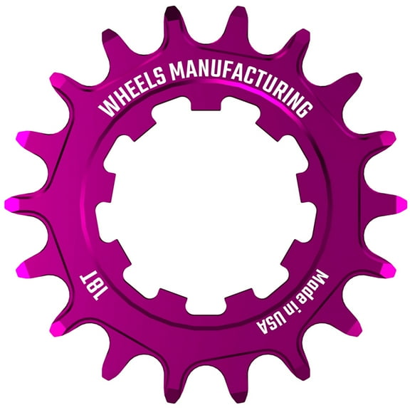 Wheels Manufacturing SOLO-XD Cog - 18t, Purple