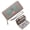 gray, variant on Fashion Women ID Credit Card Holder Wallet with Zipper Pockets for Women Made on Demand Love Original Designs Perfect Everyday Use or Gift Idea Zipper Coin Pocket