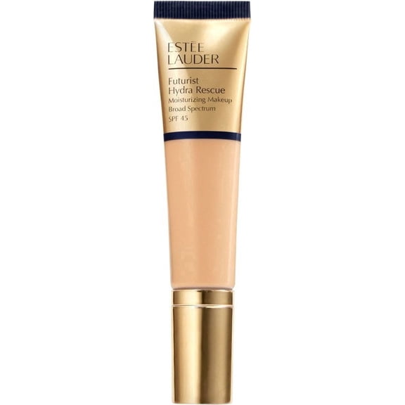 Estée Lauder Futurist Hydra Rescue Liquids Foundation Makeup for All Skin, Medium Coverage, Radiant Finish, Paraben-Free, Buildable, SPF 45, Dawn 2W1, 1.2 fl oz