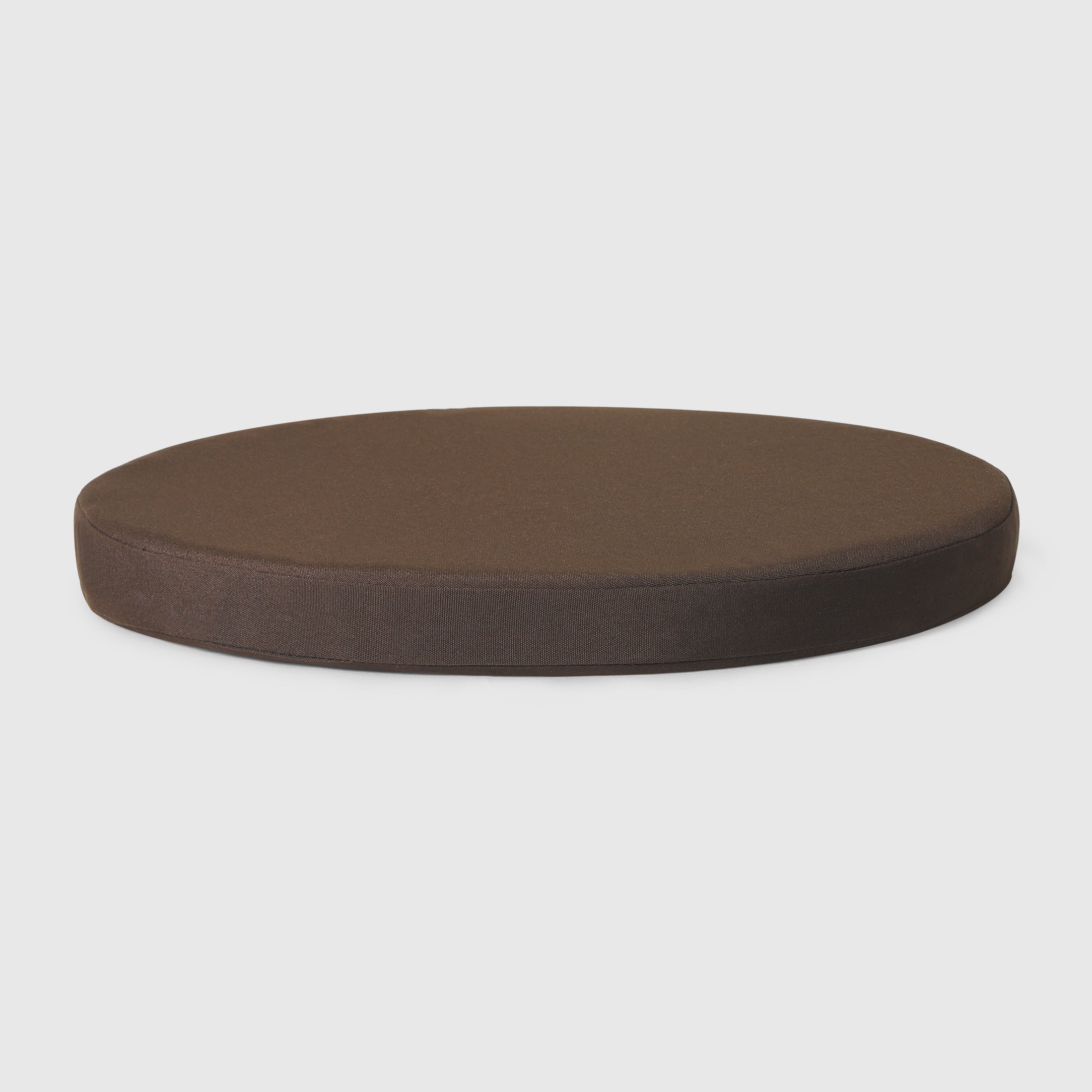 WestinTrends Solace Outdoor Patio Kitchen Dining Chair Round Seat Cushions Set of 4, 16" x 16", Brown