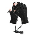 thumbnail image 1 of USB Heated Touchscreen Compatible Gloves Ideal for Skiing Cycling Driving Winter Gear, 1 of 6