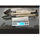 thumbnail image 4 of Juego de herramientas de jardinería para plantas | 3 piezas de pala, rastrillo y pala de aleación de aluminio de alta resistencia | Mangos de madera dura, hojas pulidas a prueba de óxido |, 4 of 8