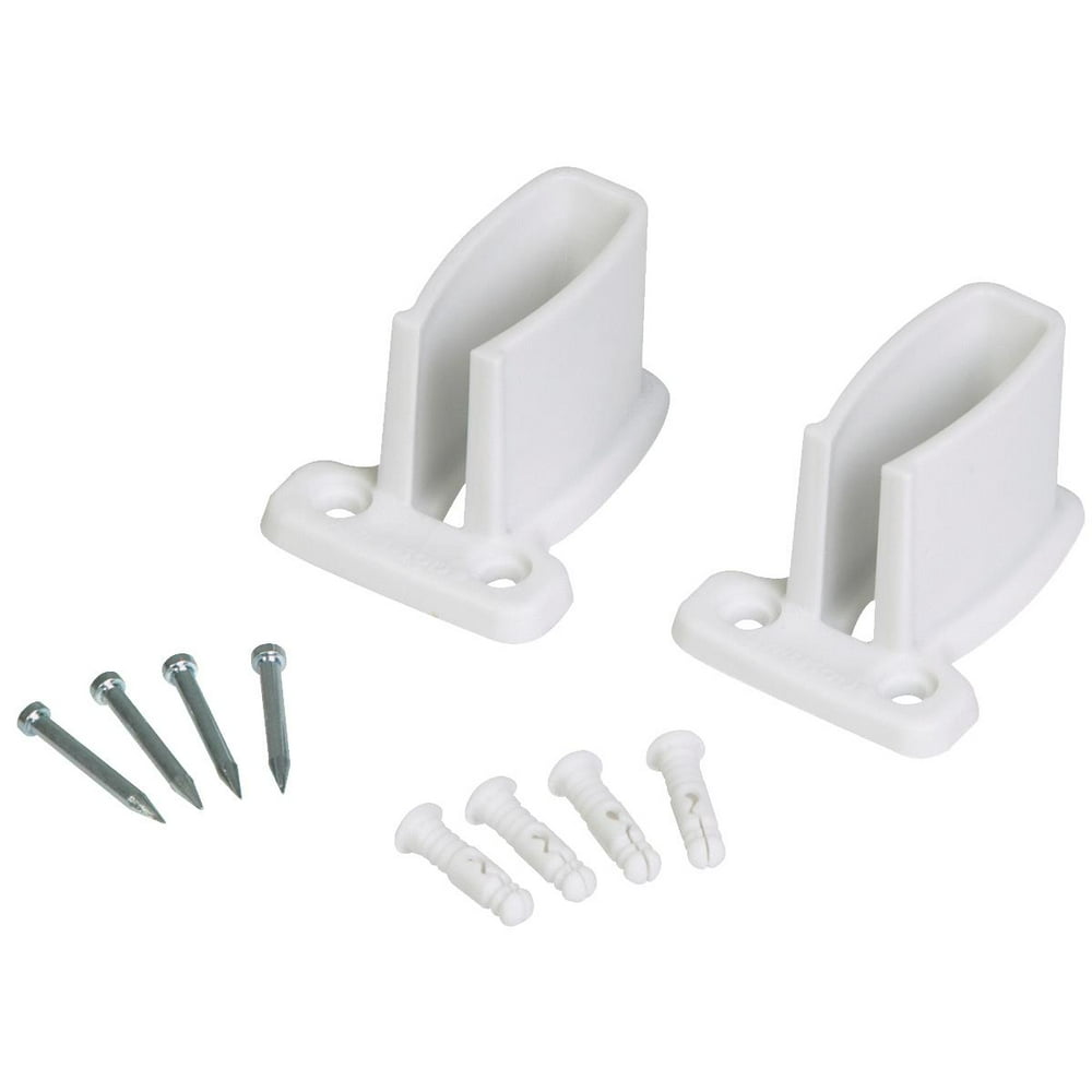 Closetmaid TotalSlide White Wire Shelf End Bracket (4Count) 755400