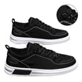 thumbnail image 2 of Zapatillas de deporte para hombre Nikou zapatillas de lona de goma suave, 2 of 9