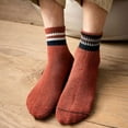 thumbnail image 4 of TRUBKH Tennis Socks Men Ruffle Socks Tennis Socks Women Cotton Compression Socks Mens Ankle Socks Mens Short Socks High Socks Women Brown One Size, 4 of 4