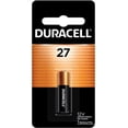 thumbnail image 1 of Duracell – 27 12V Specialty Alkaline Battery – Long-Lasting Battery – 1 Count, 1 of 5