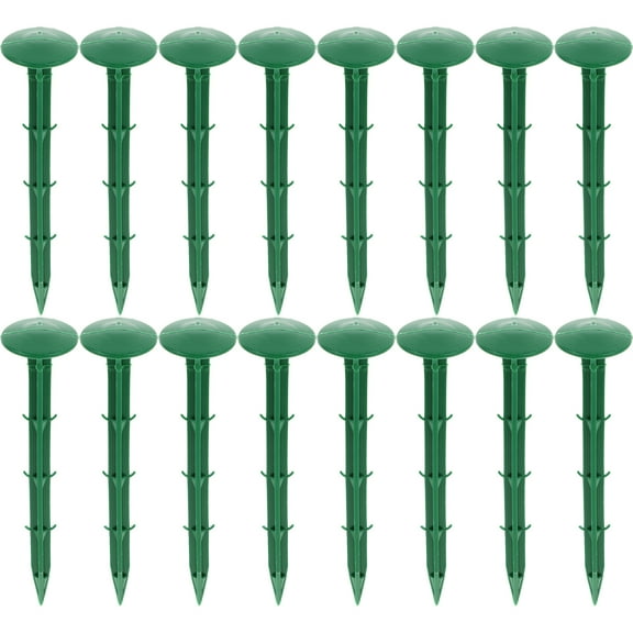 100Pcs Outdoor Landscape Ground Stakes Gardening Ground Plant Stakes Spike Stakes