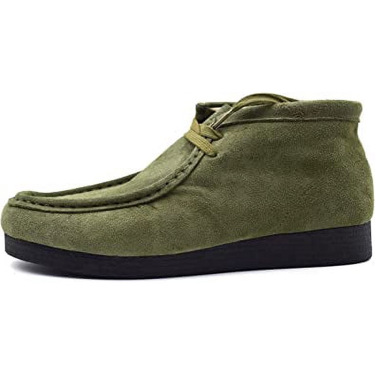 Men\'s Suede Chukka Boots in Olive Brown THE STEADFAST CHUKKA BOOTS / JAPANESE SUEDE OLIVE main image 4
