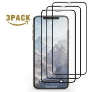 iPhone XR Screen Protector Glass Edge to Edge full covered, Beyondcell Tempered Glass Screen Protector [3 Packs] for iPhone XR 6.1" 2018 Released