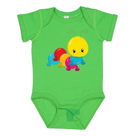 

Inktastic Cute Colorful Caterpillar Gift Baby Boy or Baby Girl Bodysuit