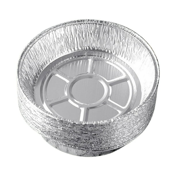 9 Inch Round Tin Foil Pans Durable Disposables Aluminum Foil Pans