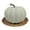 Grey, variant on 11.8 Inch White Artificial Pumpkin Decor - Realistic Fake Foam Pumpkin for Halloween, Fall Harvest, Thanksgiving & Christmas Home Decoration, Table Centerpiece