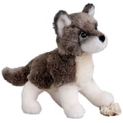 Douglas Ashes Wolf Plush Toy 7.5 Stuffed Animal