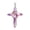 Multicolour, variant on Crystal Glass Cross Car Hanging Ornament – Rearview Mirror Pendant for Vehicle Interior Decoration