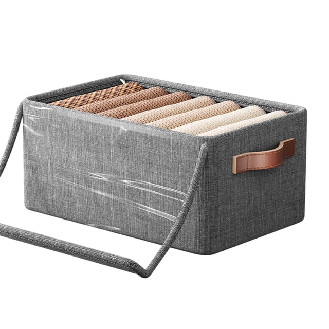 Sokhug Storage Bags Clothes Storage Bins Foldable Closet Organizer Storage Containers With Handles Thick Fabric For Clothing Blanket Comfor