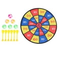 thumbnail image 3 of Dart Board Set Flocking Metal 1Set 11.8x11.8x0.39In, 3 of 8