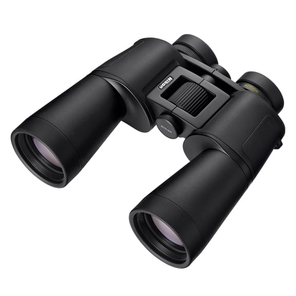 Nikon ACTION 12x50 Binoculars with Neck Strap, Case and Caps, Black