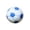 Blue, variant on Inflatable Soccer Balls 12-inch, Beach Balls Bulk for Beach Toys & Soccer Birthday Party Decorations & Party Favors for Swimmers, Goodie Bags Stuffers