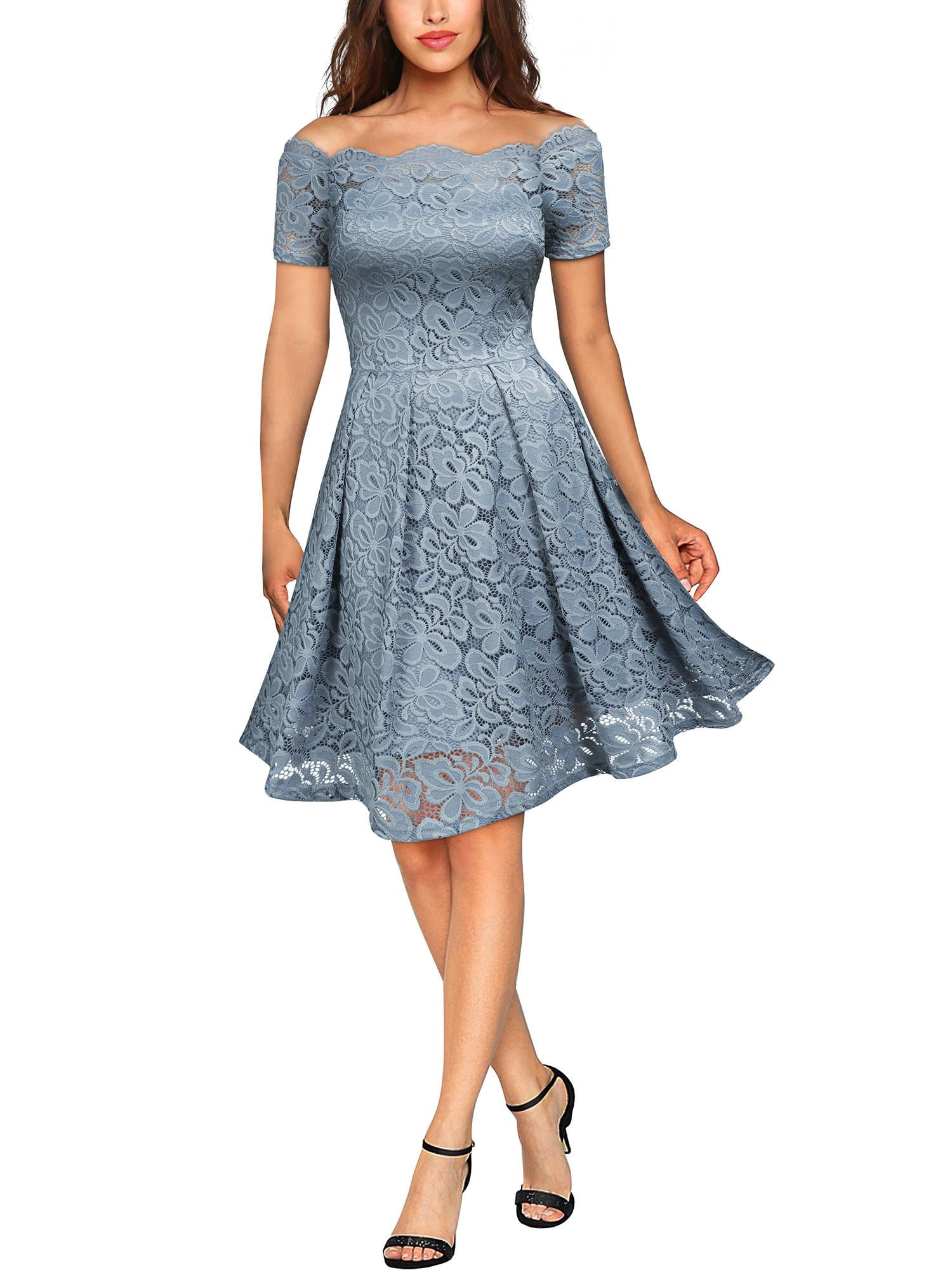 lace swing dresses