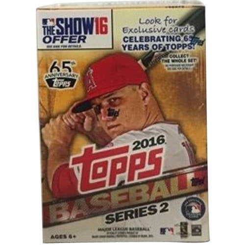 2016 Topps Series 2 Baseball 24 Pack Box Factory Sealed 