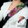 thumbnail image 2 of WYYP Flowers Leaves Jungle Car Seat Belt Cover Comfortable Car Seat Strap Pads 1Pcs, 2 of 5