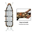 thumbnail image 4 of Kuiaobaty Pumpkin Flower Berry Ironing Board Cover Soft Table Top Fall Autumn Home Decoration Iron Dust Cover Stain Resistant and Non Stick Scorch Standard Size 15 x 54 Inch, 4 of 5