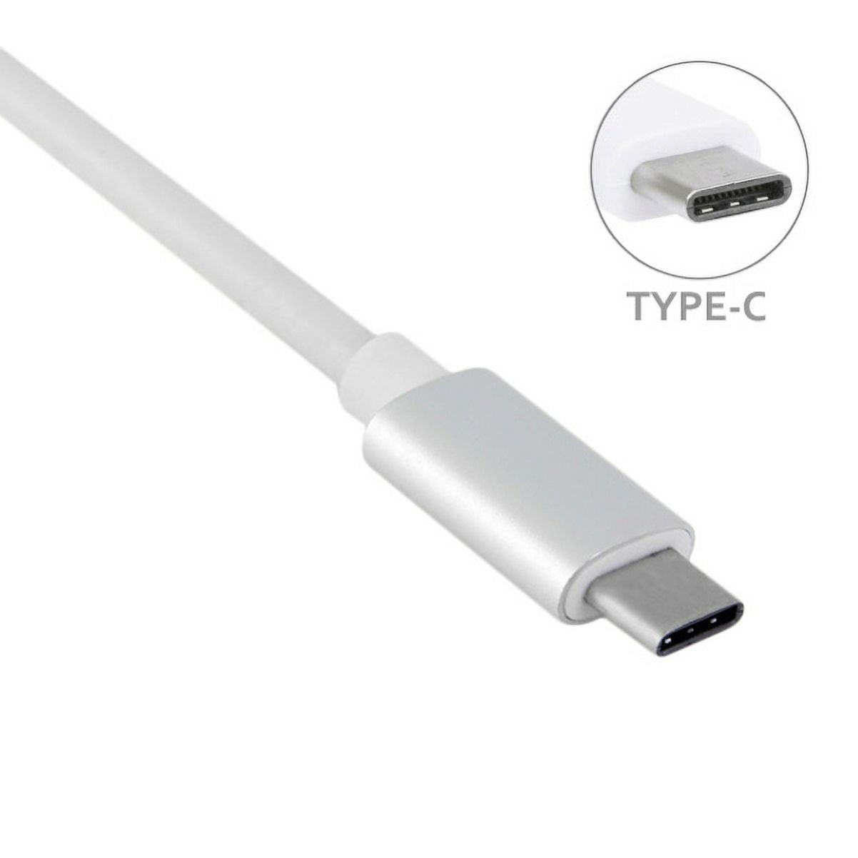 Adaptive Fast Charger Home Adapter 6ft Long Type-C USB Cable Wire Compatible With LG G Pad X II 10.1 - Motorola One - Sony Xperia XZ3 XZ1, L1 - Xiaomi Mi Mix 2 V9Z