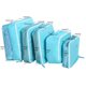 thumbnail image 2 of 5 Unids Bolsas de Almacenamiento de Viaje Equipaje Bolsas de Embalaje Cubos Organizadores Ropa Multifuncional Paquetes de Clasificación(Azul) EOTVIA NO, 2 of 3