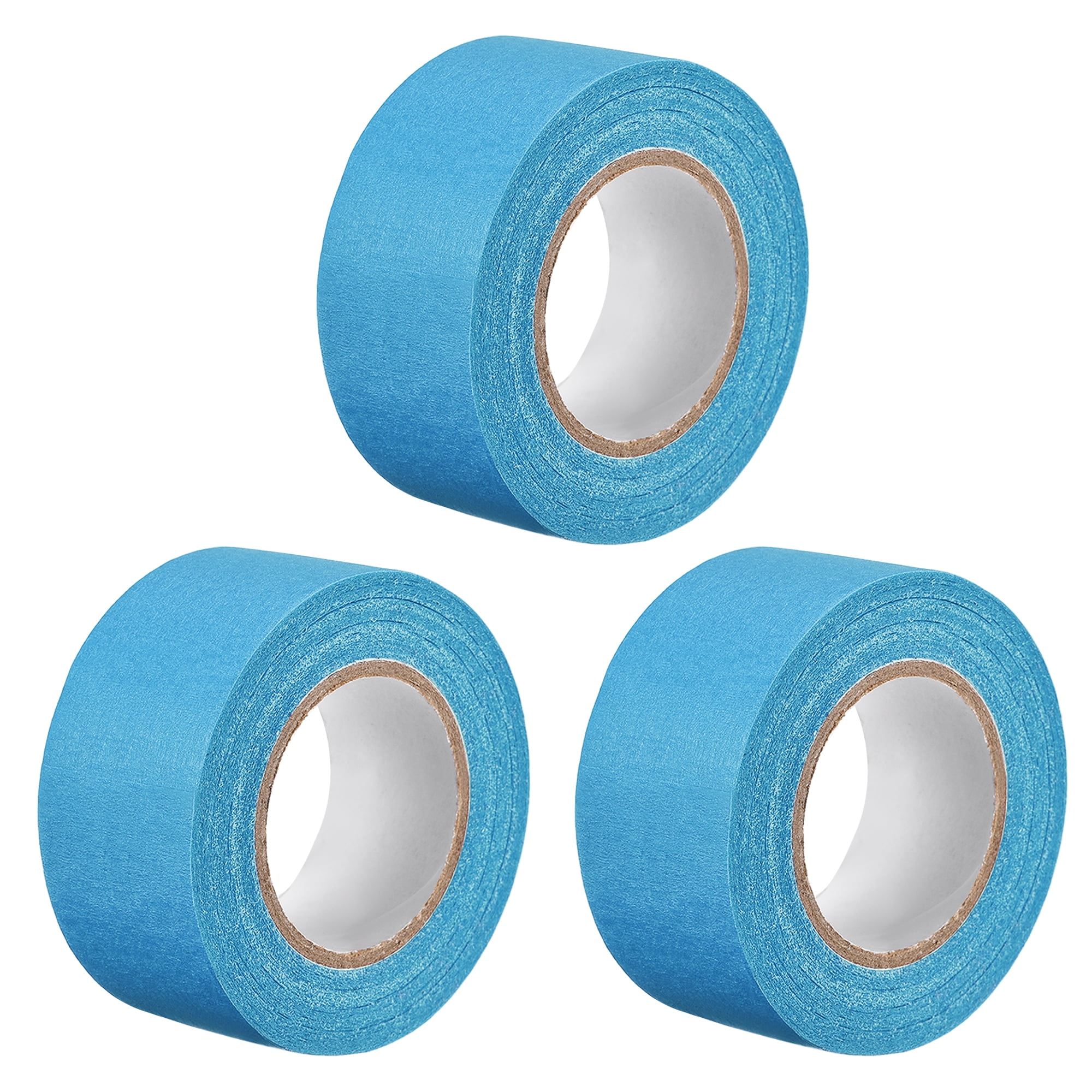 Lot De 3 Rouleaux De Ruban De Peintre Bleu Clair – 30 Mm X 20 M (21 Yards)