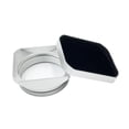 thumbnail image 3 of AWHAO Metal Square Lens Hood and Cap High Performance Replacement Lens Shade Protector Silver, 3 of 9