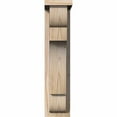 thumbnail image 2 of 5 1/2"W x 12"D x 24"H New Brighton Smooth Corbel w/Backplate, Douglas Fir, 2 of 9