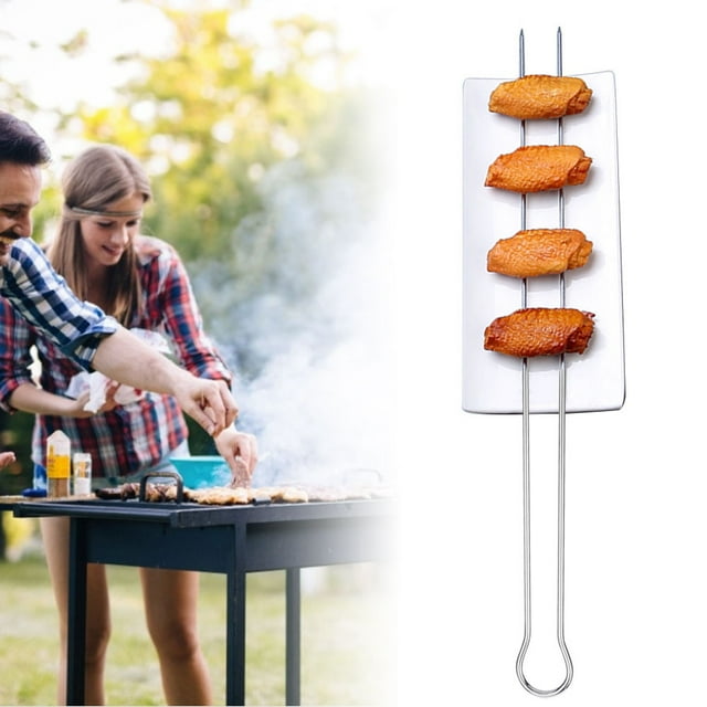 Tenedor Para Asar A La Parrilla ANGGREK 6 Piezas de Metal BBQ Grill Set